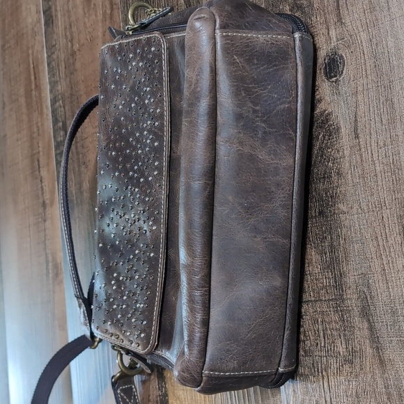 GTM~Conceal Carry Bag Distressed Buffalo Leather - Picture 14 of 14